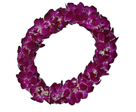 You Did It! Fresh double Flower Lei