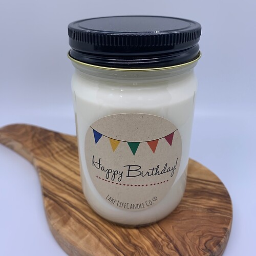 Lake Life candle Company-Birthday