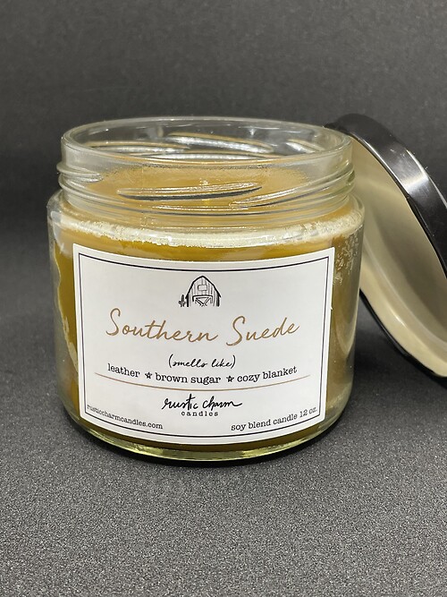 Southern Sued candle